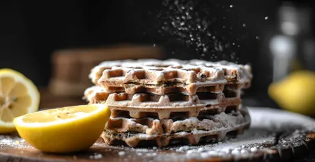 Lemon Poppyseed Waffles - The Perfect Brunch Recipe