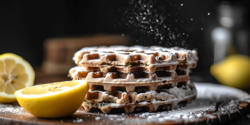 Lemon Poppyseed Waffles - The Perfect Brunch Recipe