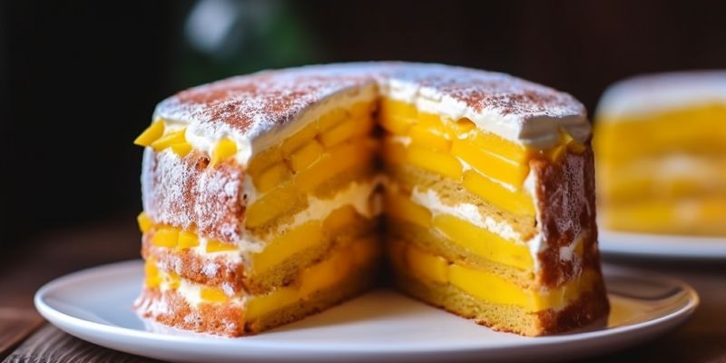 Easy and Delicious Mango Cake Recipe