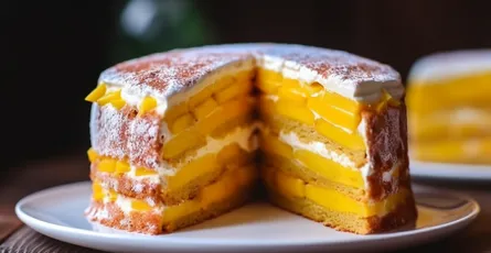 Easy and Delicious Mango Cake Recipe