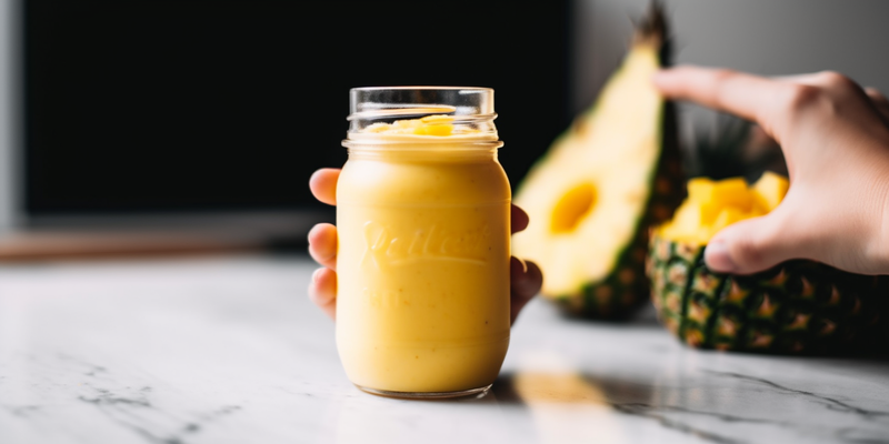 Mango Pineapple Coconut Smoothie Recipe