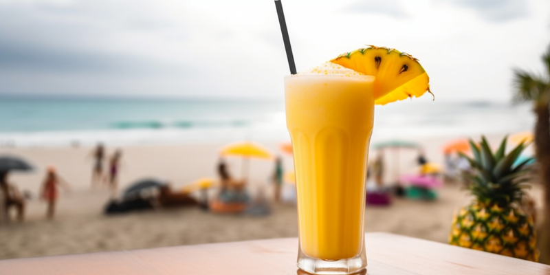 Refreshing Mango Pineapple Smoothie