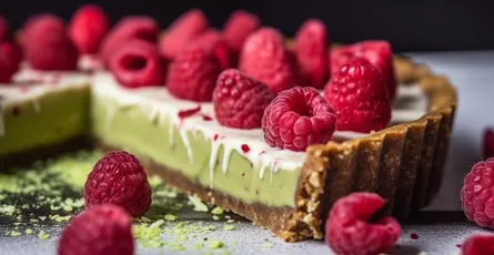 Matcha White Chocolate Tart Recipe