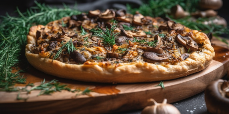 Mushroom Pizza: A Delicious and Easy Recipe