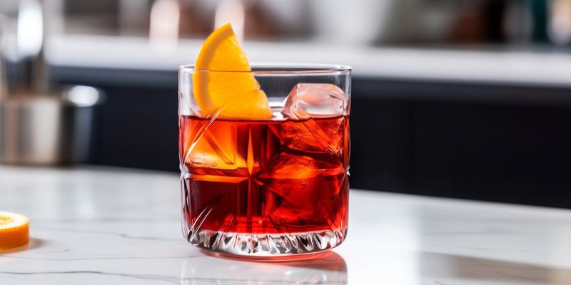 How to Make a Classic Negroni Cocktail