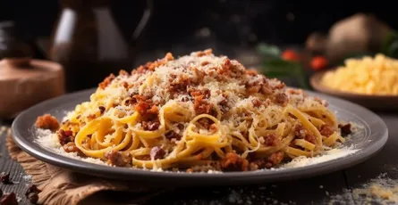 Pasta Carbonara with Pancetta