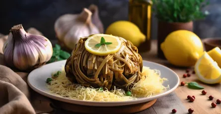 Pasta with Artichokes and Lemon