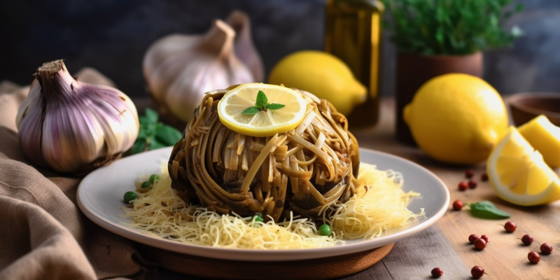 Pasta with Artichokes and Lemon