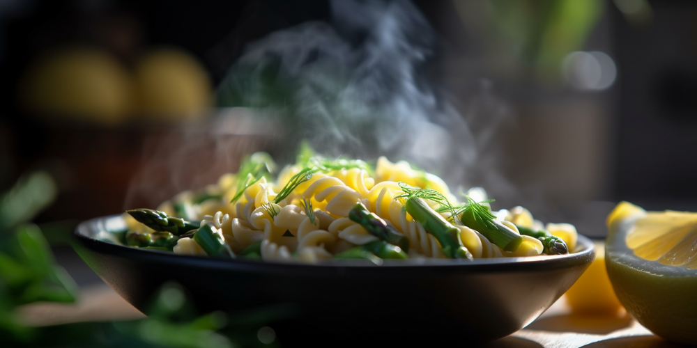 Pasta with Asparagus and Lemon