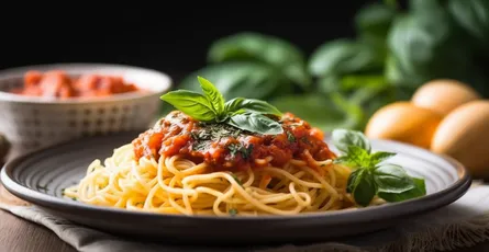 Pasta with Marinara Sauce