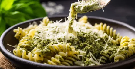 Pasta with Pesto Sauce