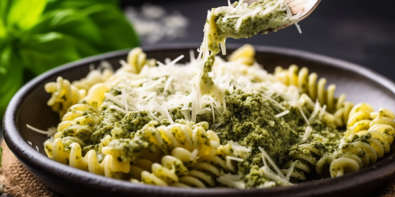 Pasta with Pesto Sauce