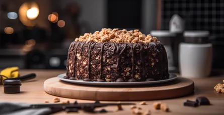 Peanut Butter Chocolate Cake