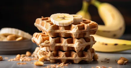 Peanut Butter Waffles