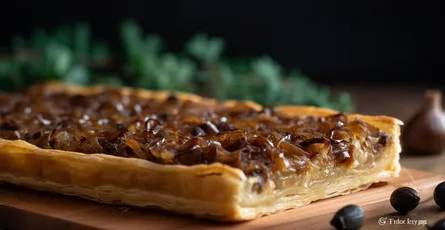 Pissaladière - A French Onion Tart Recipe