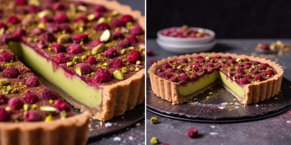 Pistachio Raspberry Tart Recipe