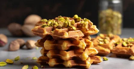 Pistachio Waffles: A Delicious and Nutty Breakfast Treat