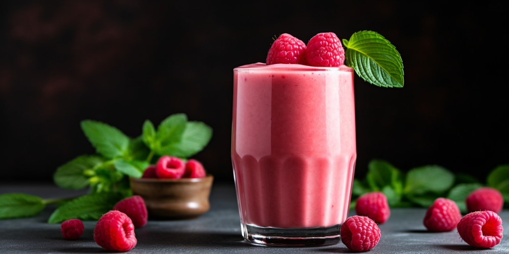 Raspberry Banana Smoothie