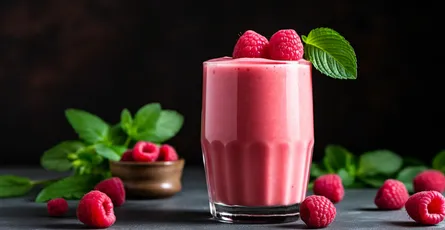 Raspberry Banana Smoothie