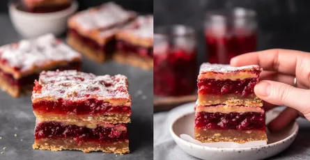 Easy Raspberry Bars Recipe