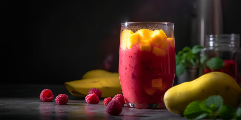 Refreshing Raspberry Mango Smoothie Recipe