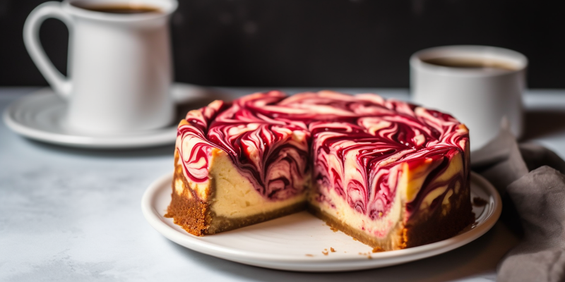 Raspberry Swirl Cheesecake Recipe