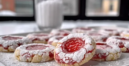 Raspberry Thumbprint Cookies: A Sweet Treat for Any Occasion