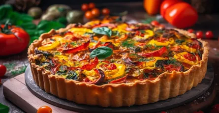 Ratatouille Tart: A Delicious and Colorful Dish