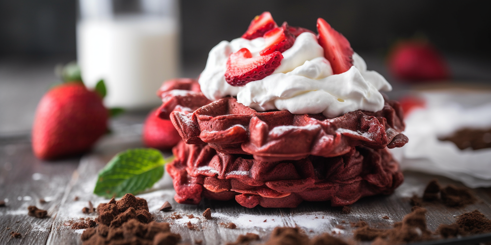 Red Velvet Waffles Recipe