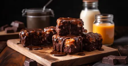 Salted Caramel Brownies