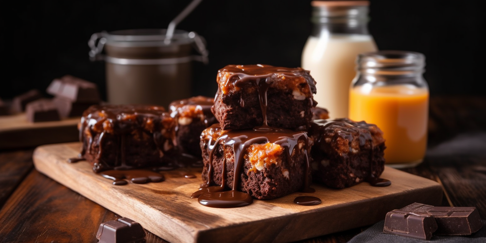 Salted Caramel Brownies