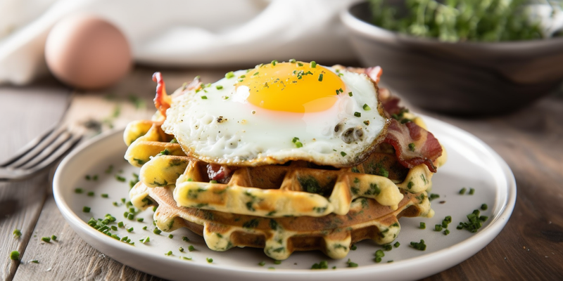 Savory Herb Waffles