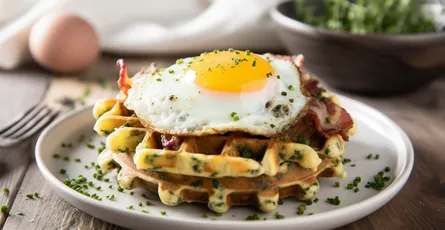 Savory Herb Waffles