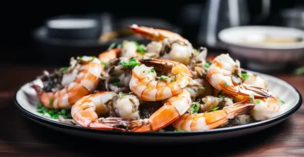 Shrimp with Garlic Sauce