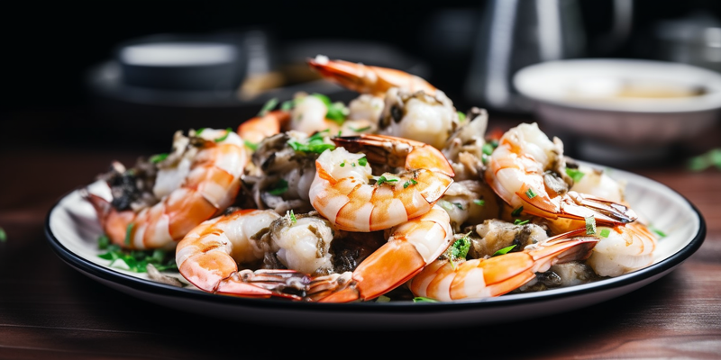 Shrimp with Garlic Sauce