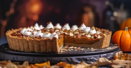 Spiced Pumpkin Tart Recipe