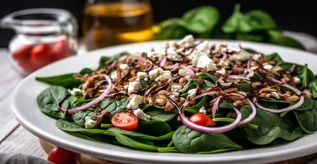 Spinach Salad - A Healthy and Delicious Recipe