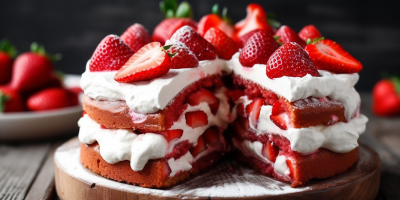 Strawberry Cake Recipe: A Sweet and Delicious Treat