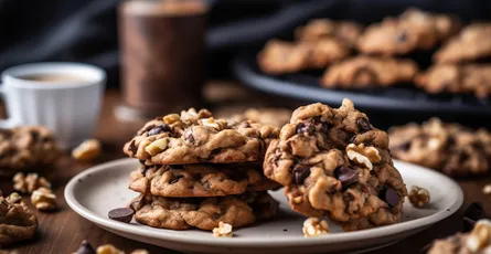 Walnut Chocolate Chip Cookies