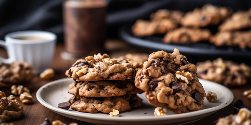 Walnut Chocolate Chip Cookies