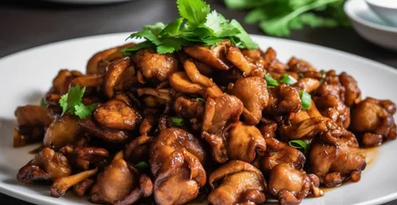 Wok-Fried Chinese Mushrooms