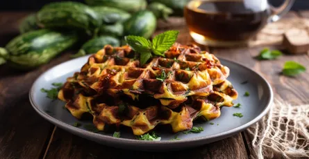 Zucchini Waffles Recipe